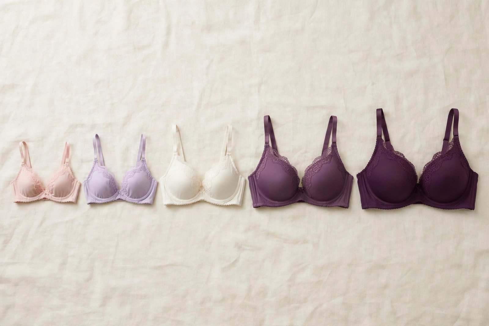 Bras in a range of sizes