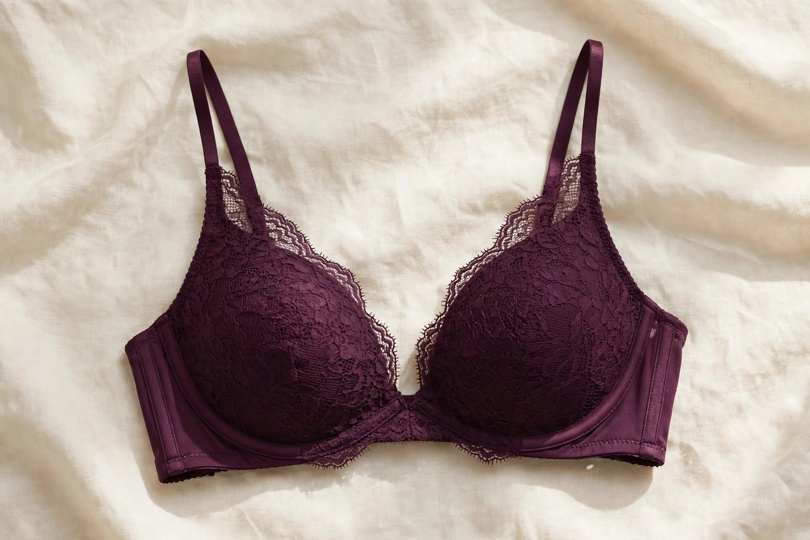Plunge bra